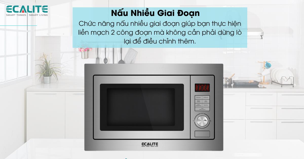 Thực hiện 2 công đoạn nấu liền mạch mà không cần phải điều chỉnh thêm