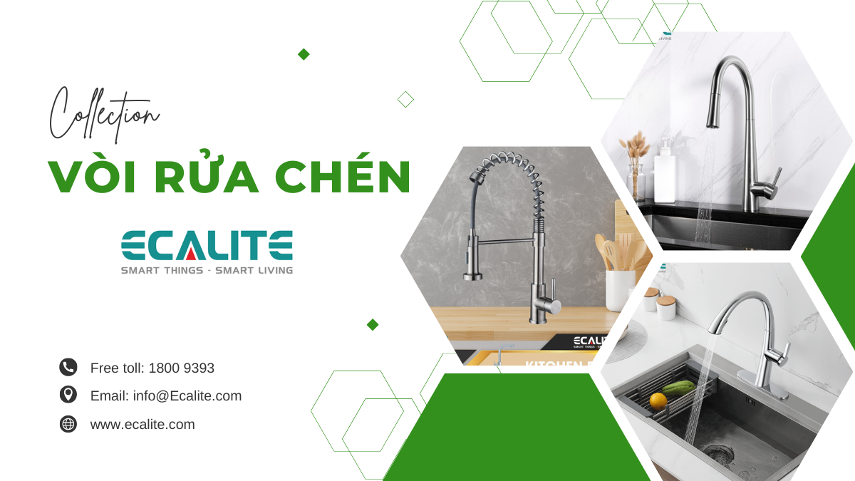 Bảng giá vòi nước rửa chén Ecalite giá rẻ 2023