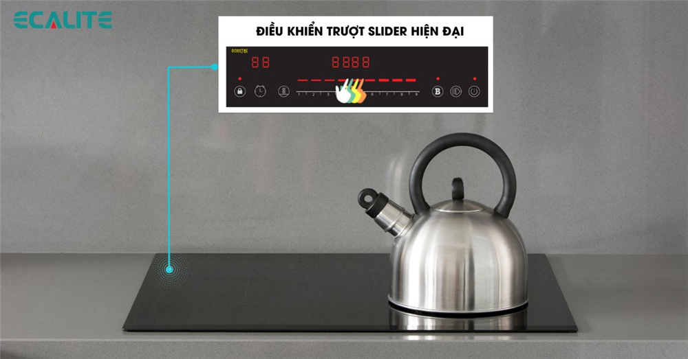 Bảng điều khiển cảm ứng dễ sử dụng