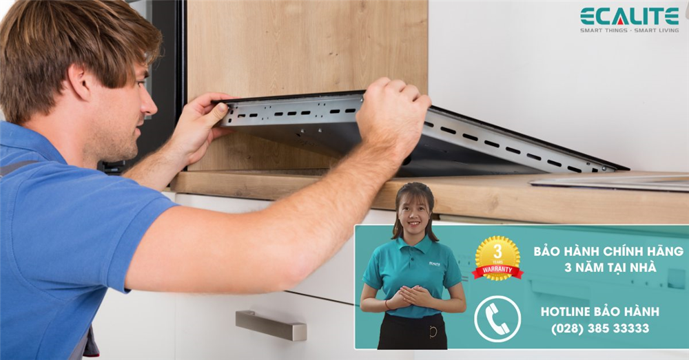 Bếp điện từ của hãng Ecalite được bảo hành 3 năm