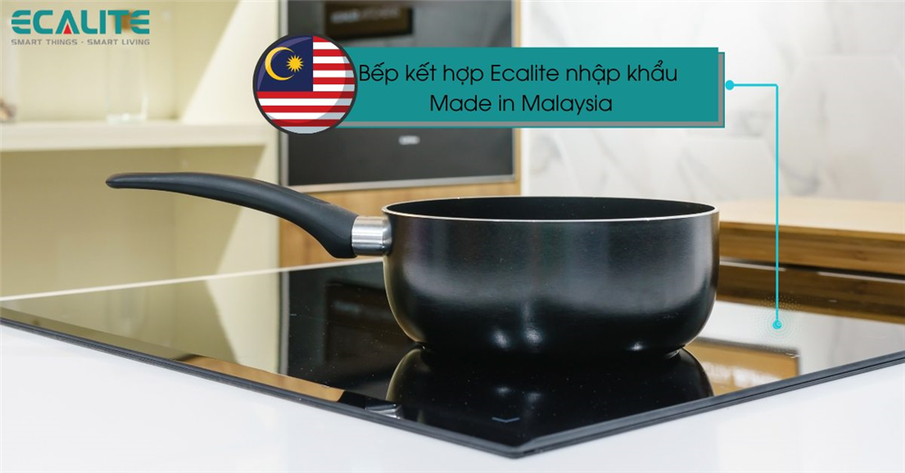 Bếp kết hợp Ecalite nhập Malaysia