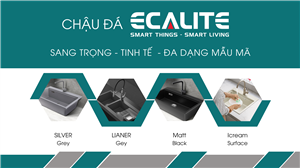Bảng giá chậu rửa chén đá Granite Ecalite