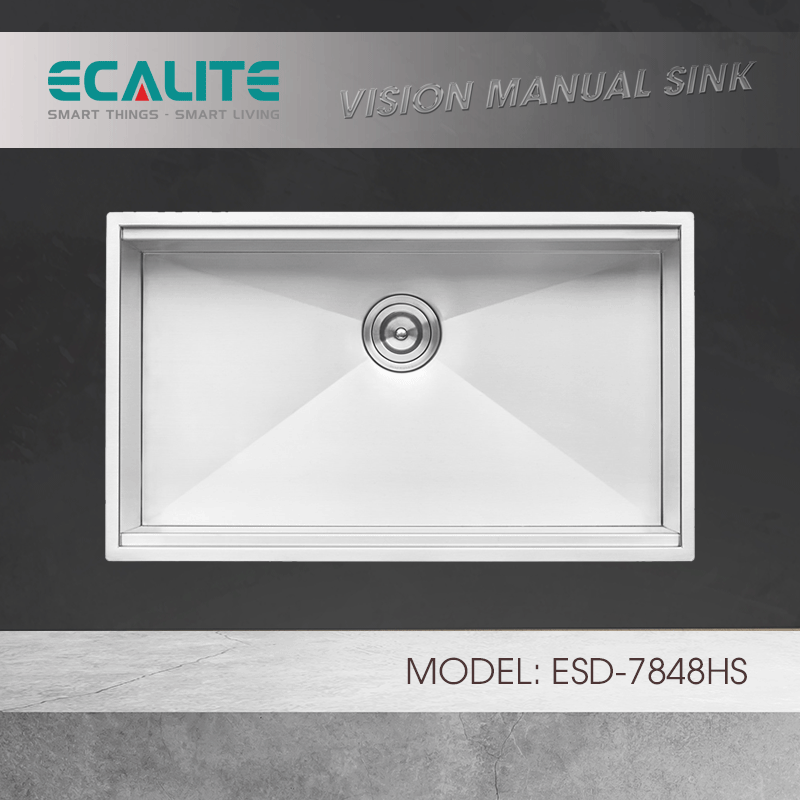 Chậu rửa chén Vision Manual Sink Ecalite ESD-7848HS