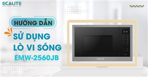Hướng dẫn sử dụng lò vi sóng âm tủ Ecalite EMW-2560JB