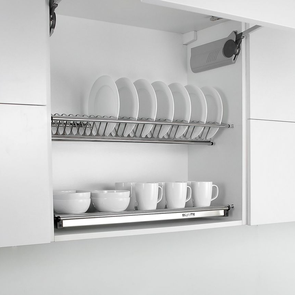 Kệ chén cố định tủ trên V Bowl-Rack Ecalite EL-BV70H
