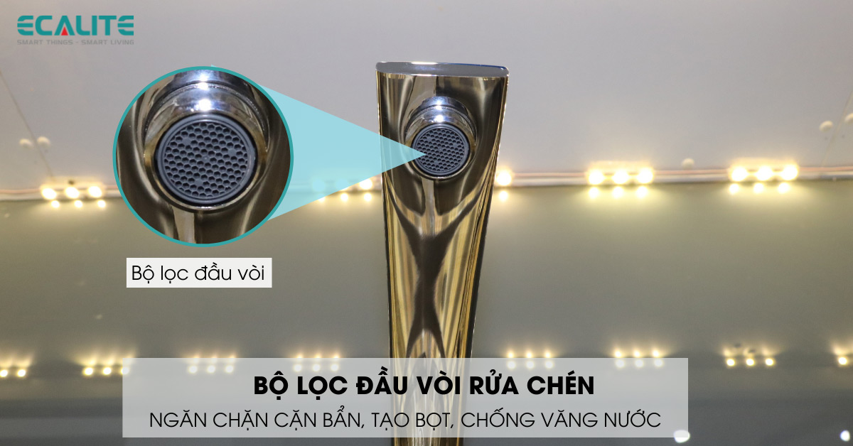 Bộ lọc đầu vòi rửa chén ecalite Bộ lọc đầu vòi rửa chén ecalite