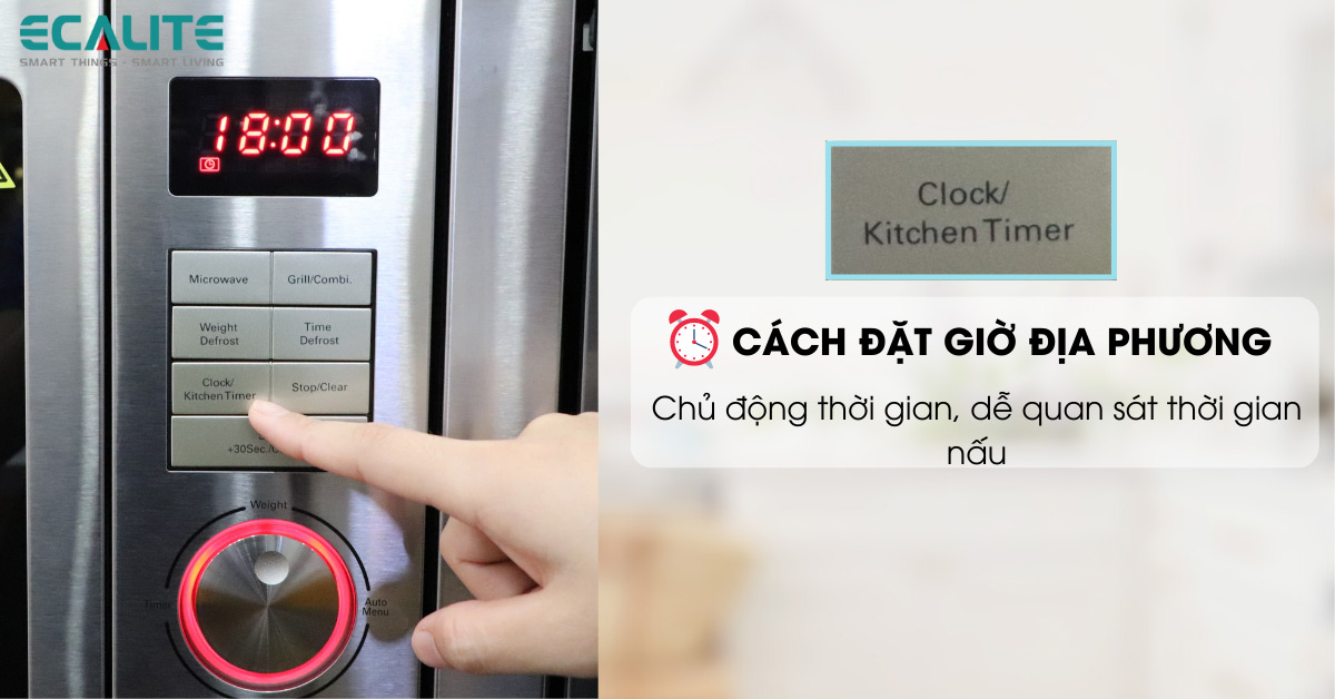 cách đặt giờ địa phương