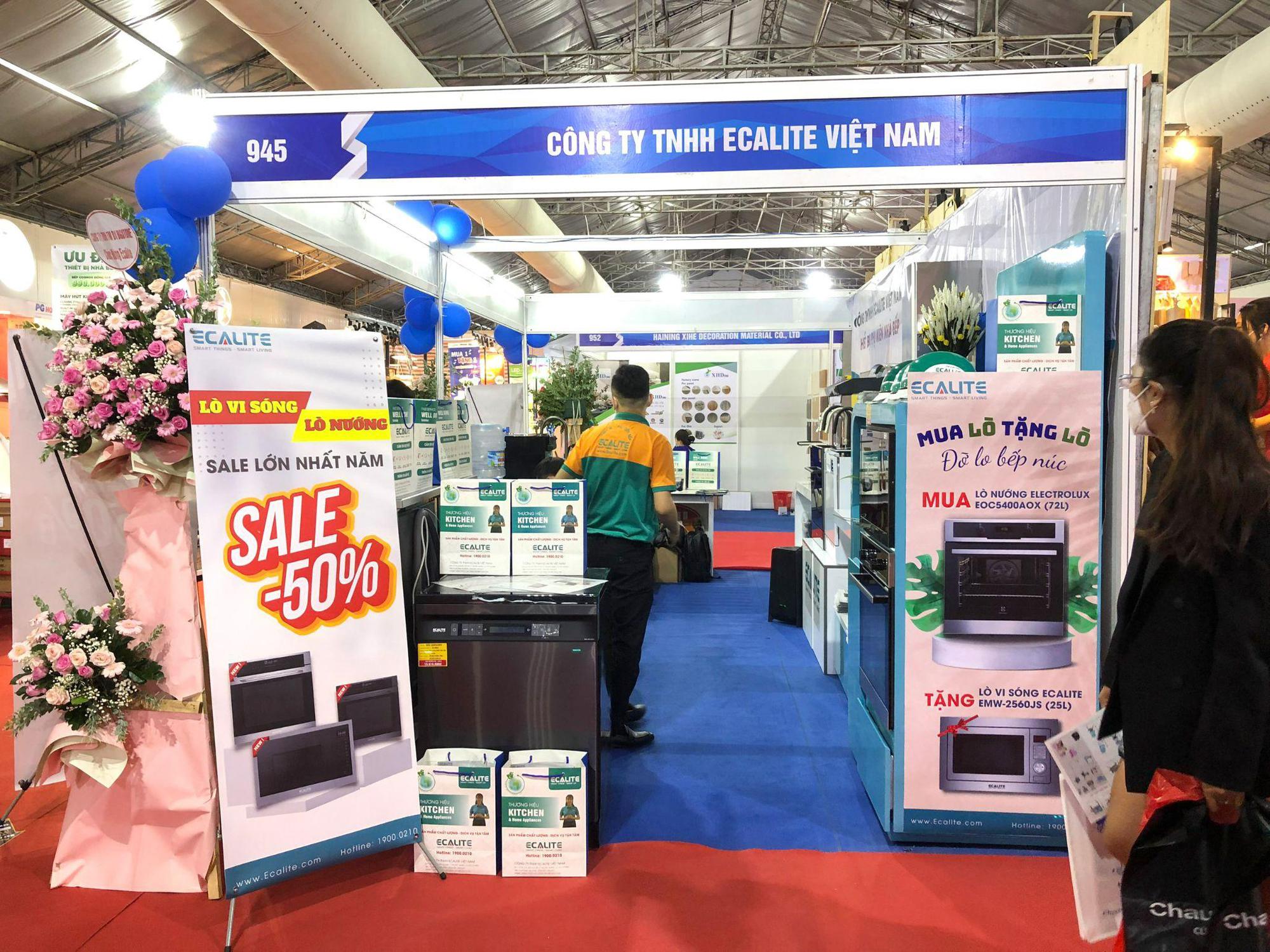 Trải nghiệm không gian bếp hiện đại và tiện nghi của Ecalite tại triển lãm Vietbuild - Ảnh 4.