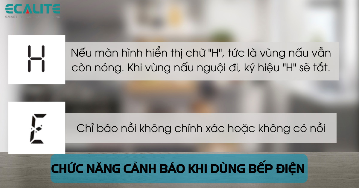 ký hiệu cảnh báo bếp từ đôi