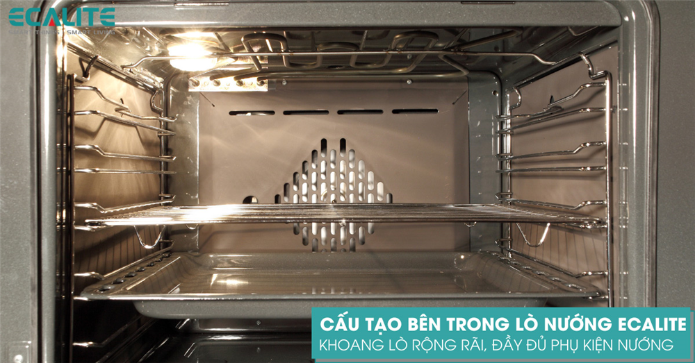 Cấu tạo bên trong lò nướng Ecalite