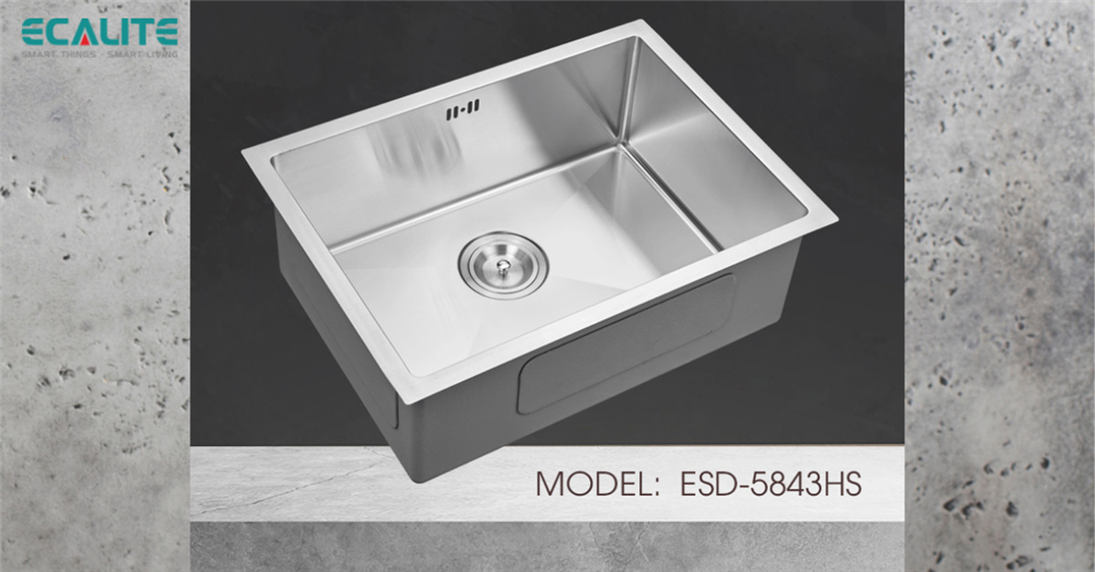 chậu rửa ecalite esd 5843hs chậu rửa ecalite esd 5843hs