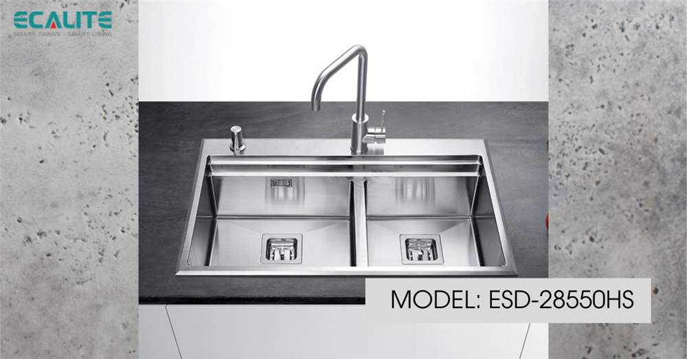 Chậu rửa chén ecalite esd 28550hs Chậu rửa chén ecalite esd 28550hs