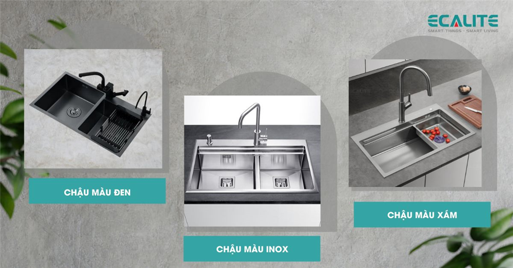 Chậu Ecalite có nhiều tuỳ chọn màu sắc