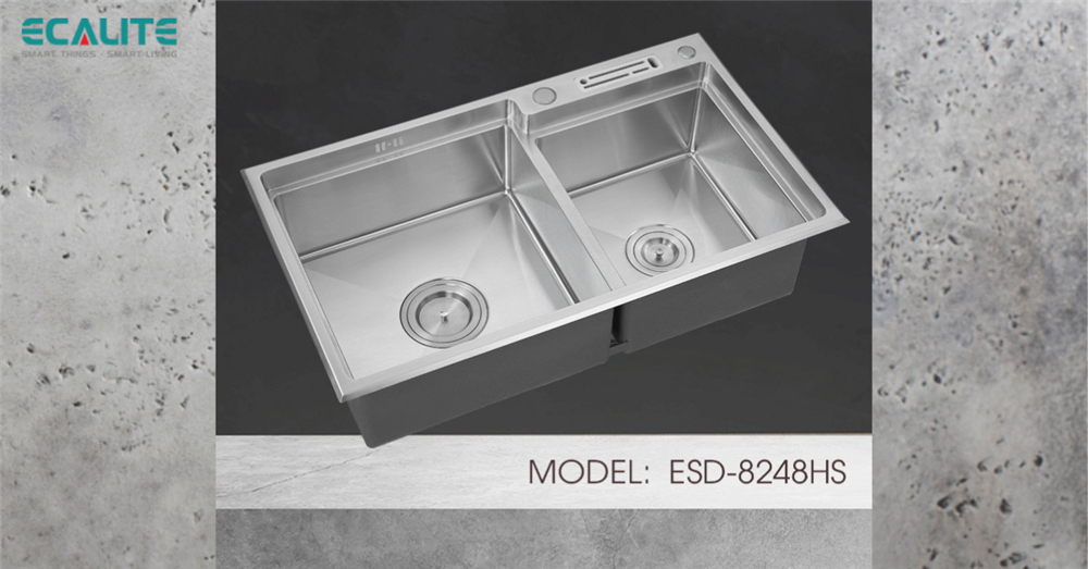 Chậu thủ công Ecalite esd-8248hs
