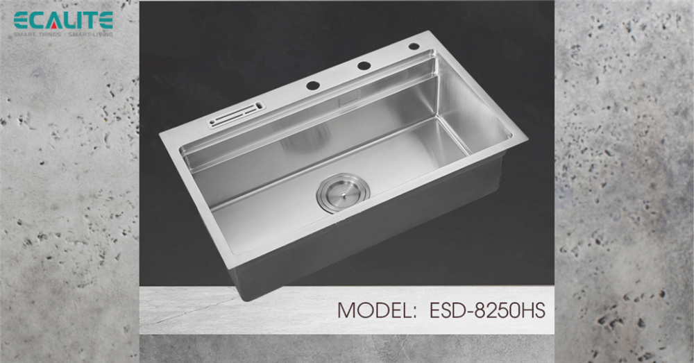 Chậu thủ công Ecalite esd-8250hs