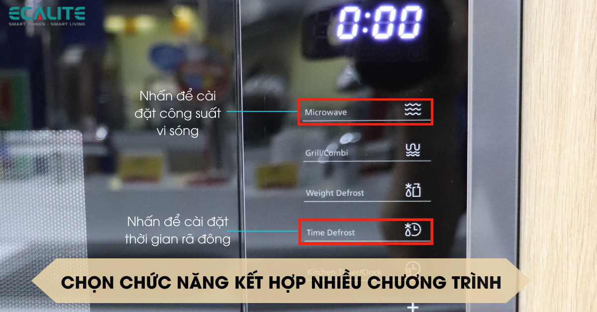 chức năng kết hợp nhiều chương trình