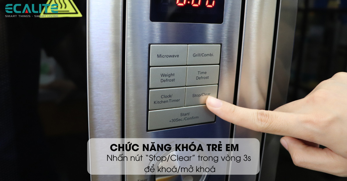 chức năng khóa trẻ em