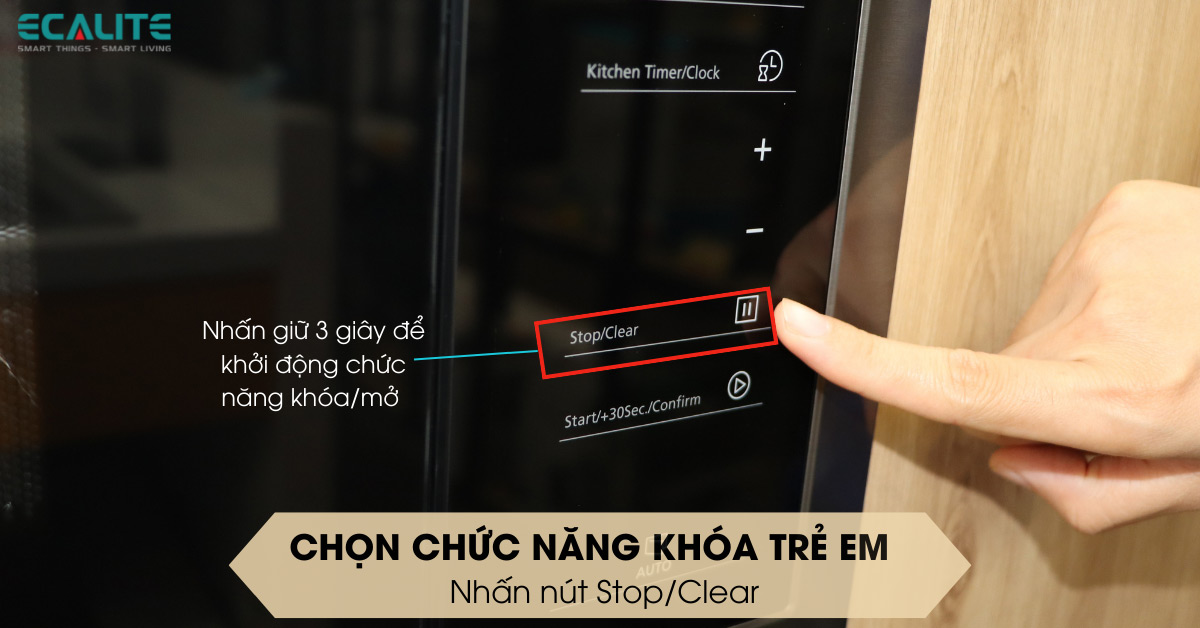 chức năng khóa trẻ em