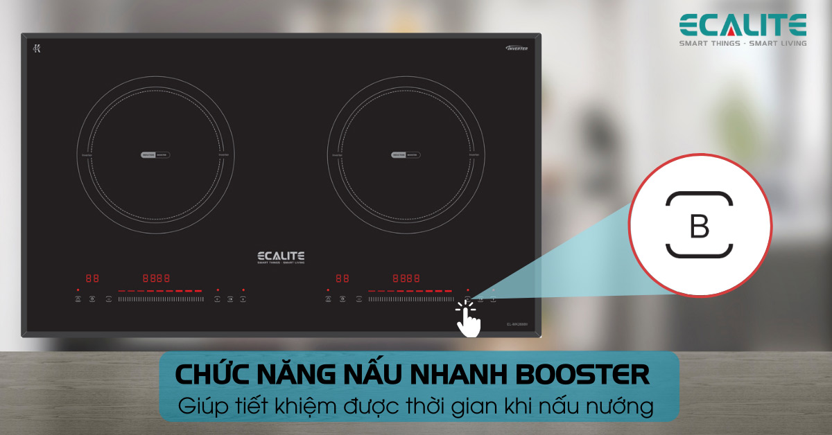 chức năng nấu nhanh Booster