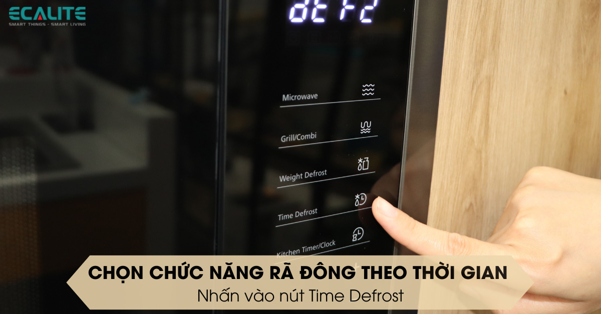chức năng rã đông theo thời gian