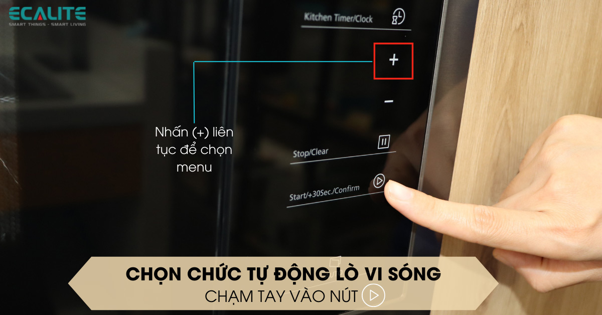 chức năng tự động vi sóng