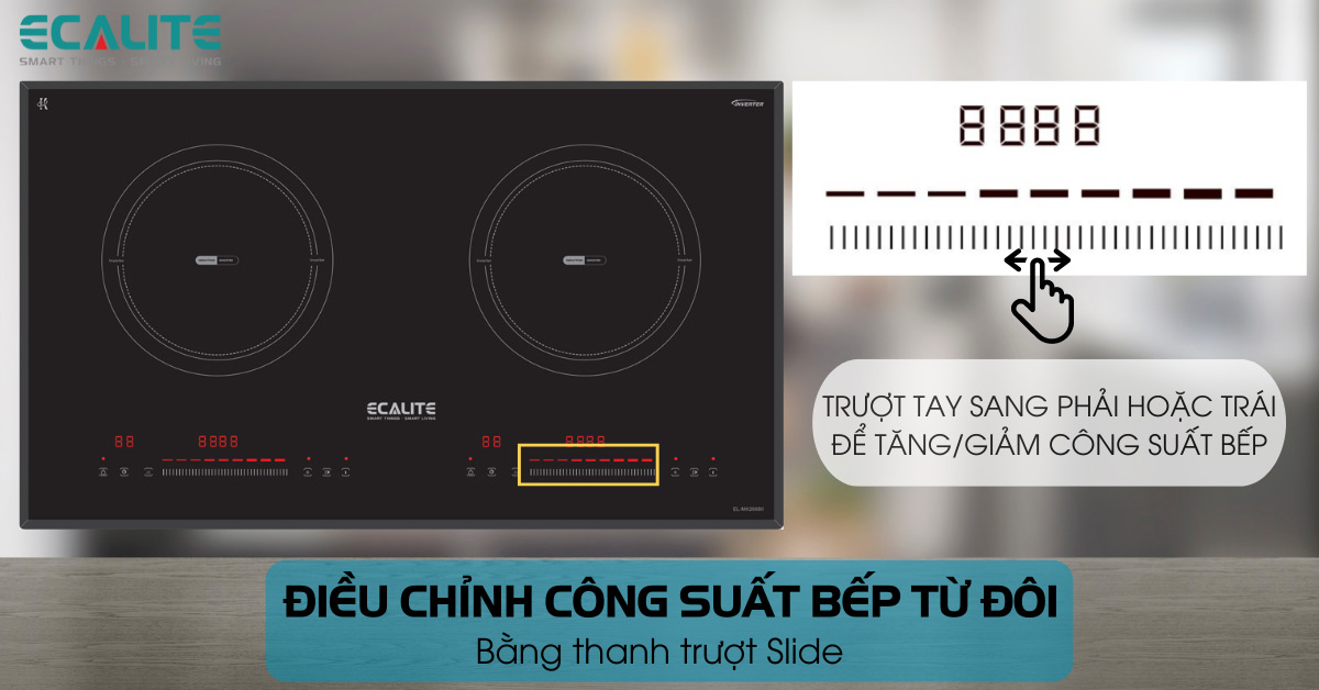 Cách chọn công suất bếp từ đôi