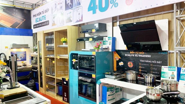 Ecalite giới thiệu giải pháp toàn diện cho không gian bếp của gia đình Việt tại triển lãm Vietbuild 2023 - Ảnh 2.