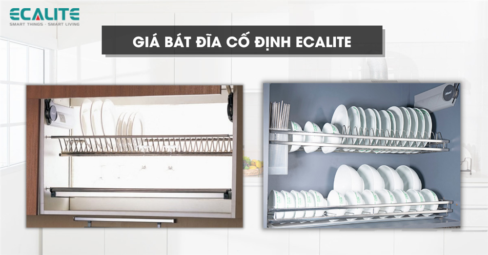 giá để bát cố định Ecalite giá để bát cố định Ecalite