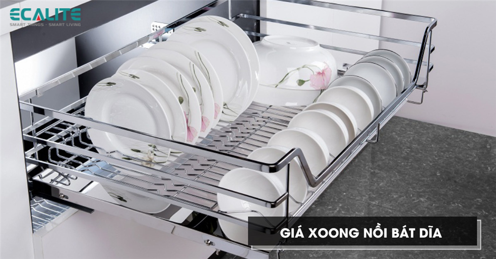 Giá xoong nồi bát đĩa