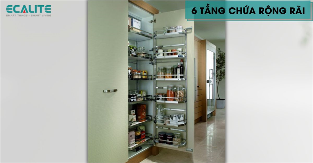 Hệ thống tủ kho Ecalite trang bị tầng chứ rộng rãi Hệ thống tủ kho Ecalite trang bị tầng chứ rộng rãi