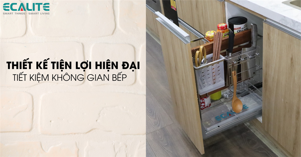 Thiết kế lắp âm tủ sang trọng