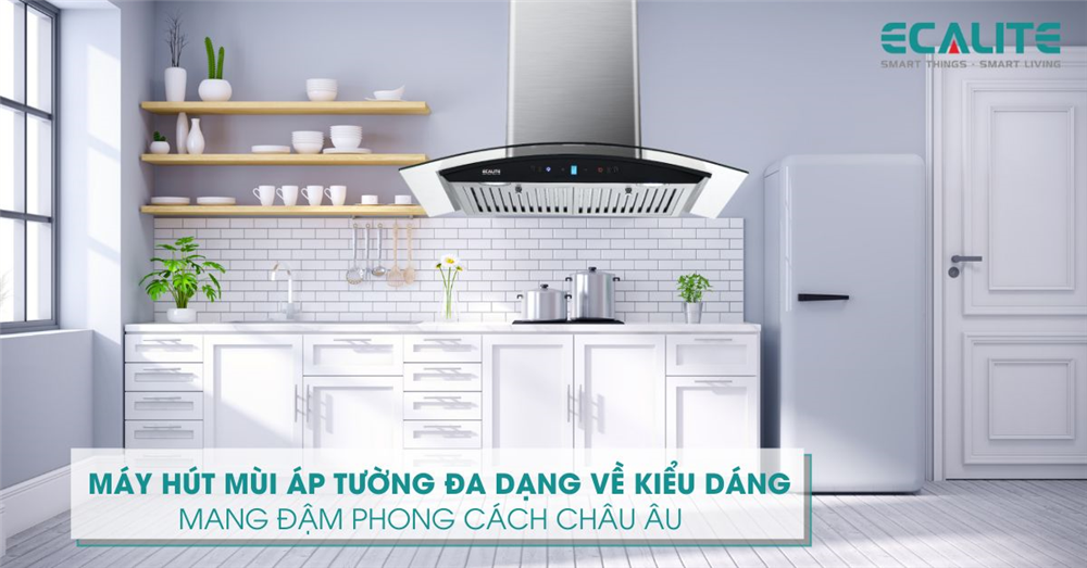máy hút mùi áp tường