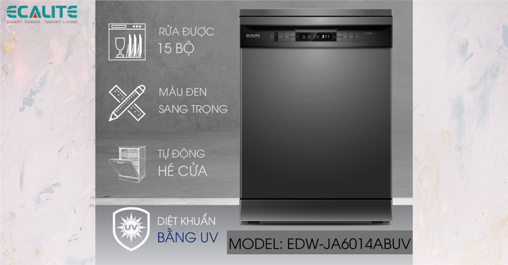 máy rửa chén Ecaliye EDW-JA6014ABUV