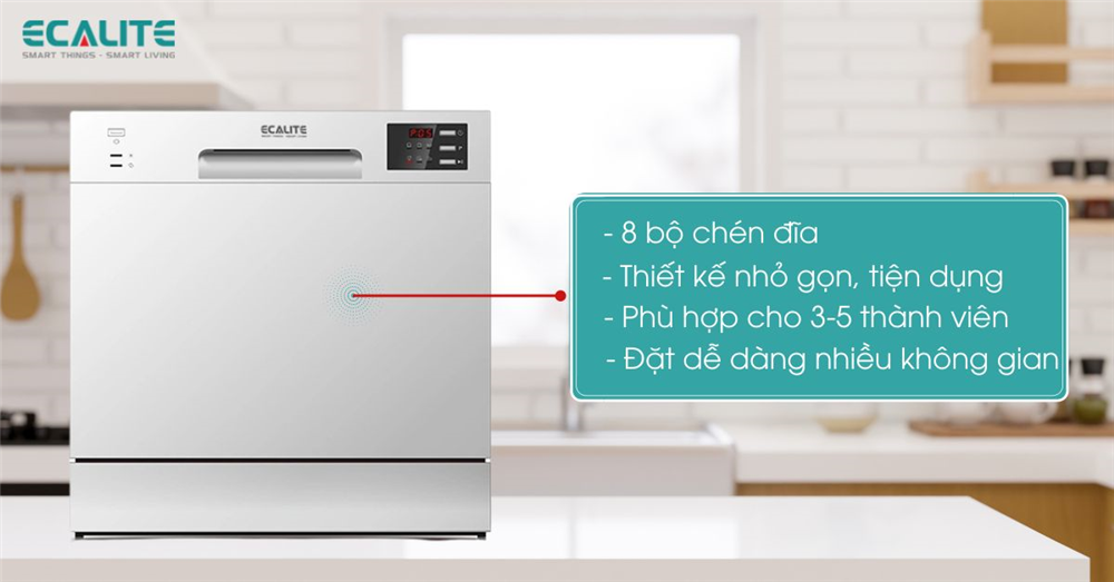 máy rửa chén Ecalite MINI