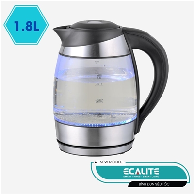 Ấm đun chỉnh nhiệt thông minh Ecalite EK-G1812 (1.8L) có điều chỉnh nhiệt độ