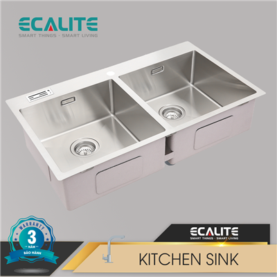 Chậu rửa chén Vision Manual Sink Ecalite ESD-8245HA