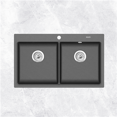 Chậu rửa đá đôi Granite 2A-Series Ecalite EGS-6006.8651LG