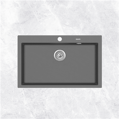 Chậu rửa đá Granite 1 hộc lớn 1A-Series Ecalite EGS-6001.27545LG