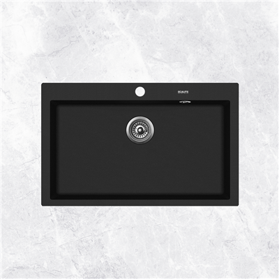 Chậu rửa đá Granite 1 hộc lớn 1A-Series Ecalite EGS-6001.27545HB
