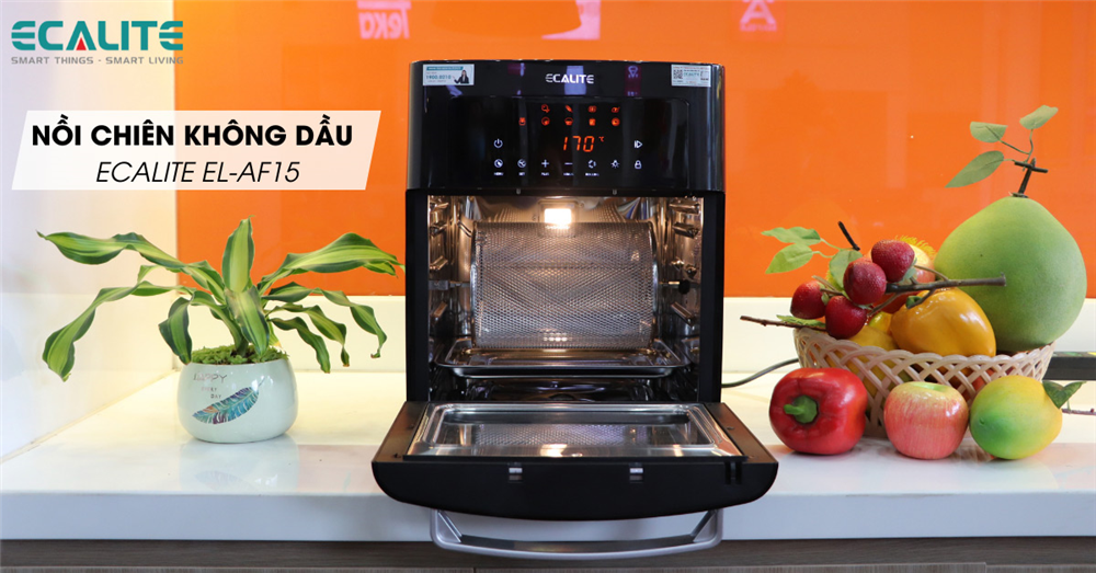 Nồi chiên không dầu Ecalite EL-AF15