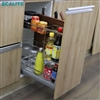 Kệ đựng gia vị, muỗng đũa, chai lọ Pull-out Ecalite EL-GS300