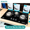 Bếp gas âm 3 vùng nấu Ecalite EG-XD38247B