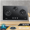Bếp gas âm 3 vùng nấu Ecalite EG-XD38247B
