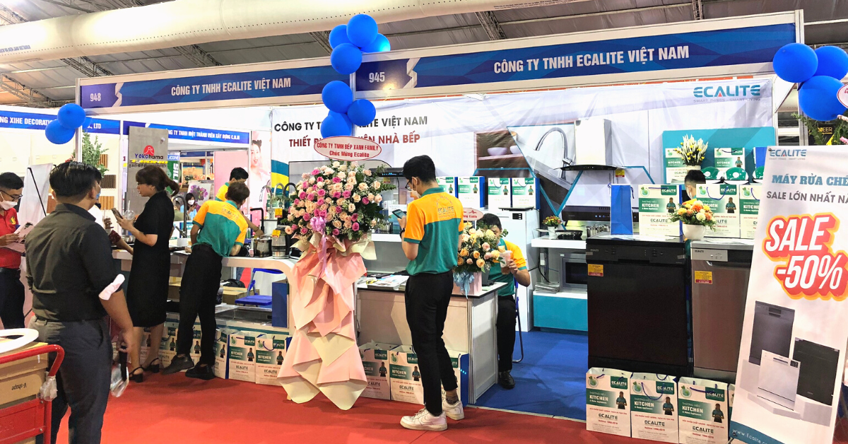 [CafeF] Khám phá những thiết bị nhà bếp thông minh Ecalite tại triển lãm Vietbuild