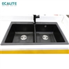 Chậu rửa đá đôi Granite 2A-Series Ecalite EGS-6006.8651B