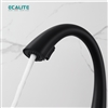 Vòi rửa chén nóng lạnh S-curve Ecalite EF-K114B có dây rút