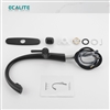 Vòi rửa chén nóng lạnh S-curve Ecalite EF-K114B có dây rút