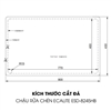 Chậu rửa chén Vision Manual Sink Ecalite ESD-8245HB