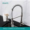 Vòi rửa chén nóng lạnh Single Control Ecalite EF-K102C có dây rút