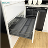 Kệ bát đĩa đa năng tủ dưới, nan Oval Grey N-Series Ecalite EKA-N9001
